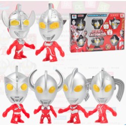 Ultraman 咸蛋超人6 61 奥特曼套装 6角色可变型超人 多少钱 什么值得买