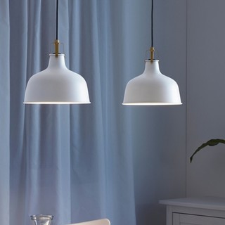 IKEA 宜家 RANARP 勒纳普 卧室吊灯 灰白