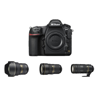 Nikon 尼康 D850 全画幅 数码单反相机 黑色 AF-S 14-24mm F2.8 G 变焦镜头+AF-S 24-70mm F2.8 E VR 变焦镜头+AF-S 70-200mm F2.8 E VR 变焦镜头 多头套机