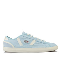 LACOSTE 拉科斯特 Lacoste Sideline 12 女子休闲运动鞋 739CFA0017TS1 蓝奶油 34