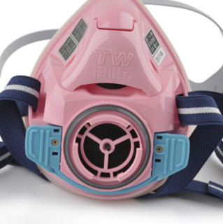 重松 TW01SC 防毒面具 粉色  S
