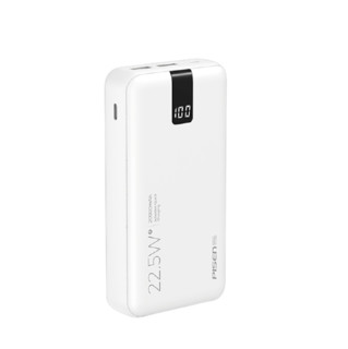 PISEN 品胜 TS-D280 移动电源 白色 20000mAh Lightning Type-C 22.5W双向快充 线充套装