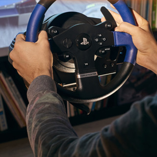 THRUSTMASTER 图马思特 T150RS 游戏赛车方向盘 黑色