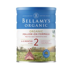 BELLAMY‘S 贝拉米 有机婴儿奶粉 2段 900g