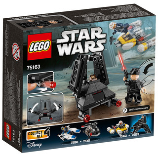 LEGO 乐高 Star Wars星球大战系列 75163 昆尼克的帝国穿梭机迷你战机