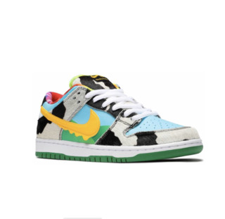 NIKE 耐克 Dunk SB Ben&Jerry's联名款 中性休闲运动鞋 CU3244-100 米/蓝/绿 44.5