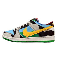 NIKE 耐克 Dunk SB Ben&Jerry's联名款 中性休闲运动鞋 CU3244-100 米/蓝/绿 45