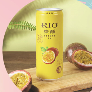 Rio 微醺 预调鸡尾酒组合装 4口味 330ml*8罐（乳酸菌味330ml*2瓶+百香果330ml*2瓶+玫瑰荔枝味330ml*2瓶+白桃味330ml*2瓶）