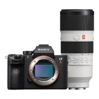 移动端：SONY 索尼 Alpha 7R III 全画幅 微单相机 黑色 EF 70-200mm F2.8 GM OSS 变焦镜头 单头套机