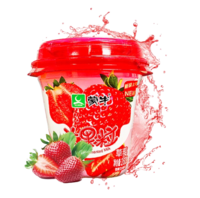 MENGNIU 蒙牛 风味发酵乳 草莓味 260g*8杯