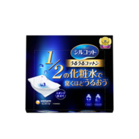 unicharm 尤妮佳 省水1/2化妆棉湿敷型卸妆棉40枚*8盒卸妆巾
