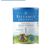 BELLAMY'S 贝拉米 有机婴儿配方奶粉 1段+2段 300g