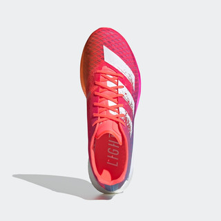 adidas 阿迪达斯 adizero Pro M 男子跑鞋 FW9253 粉色/蓝色/白色 44.5