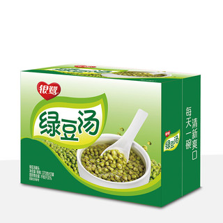 银鹭 绿豆汤罐头 370g*12罐