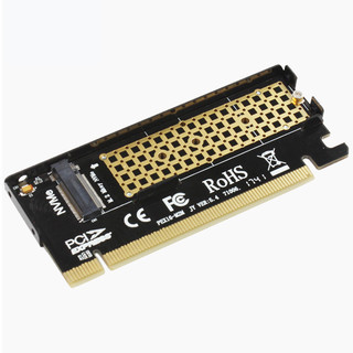 JEYI 佳翼 NVMe转PCIE X16 转接卡 M.2 冷雨燕