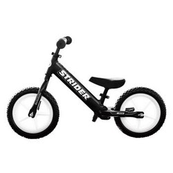 STRIDER PRO 儿童平衡车 滑步车 儿童无脚踏自行车 滑行自行车1.5-5岁 黑色