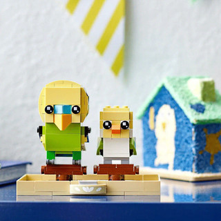 LEGO 乐高 BrickHeadz方头仔系列 40443 鹦鹉