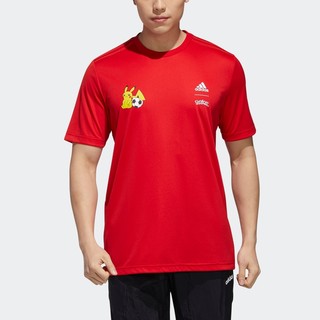 adidas 阿迪达斯 宝可梦联名 GN3001 男士运动T恤