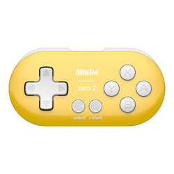 8BITDO 八位堂 Zero2 蓝牙游戏手柄 柠檬黄