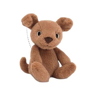 jELLYCAT 邦尼兔 LITTLE LEGS系列 FUZ6P 芬苏小狗毛绒玩具 棕黄色 20cm