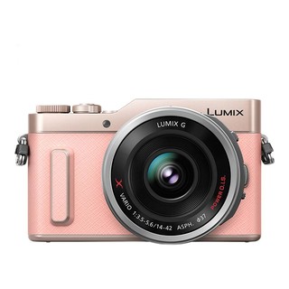 Panasonic 松下 LUMIX GF10 M4/3画幅 微单相机 粉色 14-42mm F3.5 ASPH 变焦镜头 单头套机
