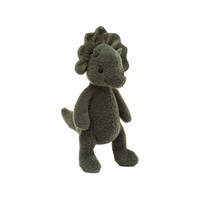 jELLYCAT 邦尼兔 SUPER SOFTIES系列 ALL2DN 艾伦比恐龙毛绒玩具 绿色 35cm