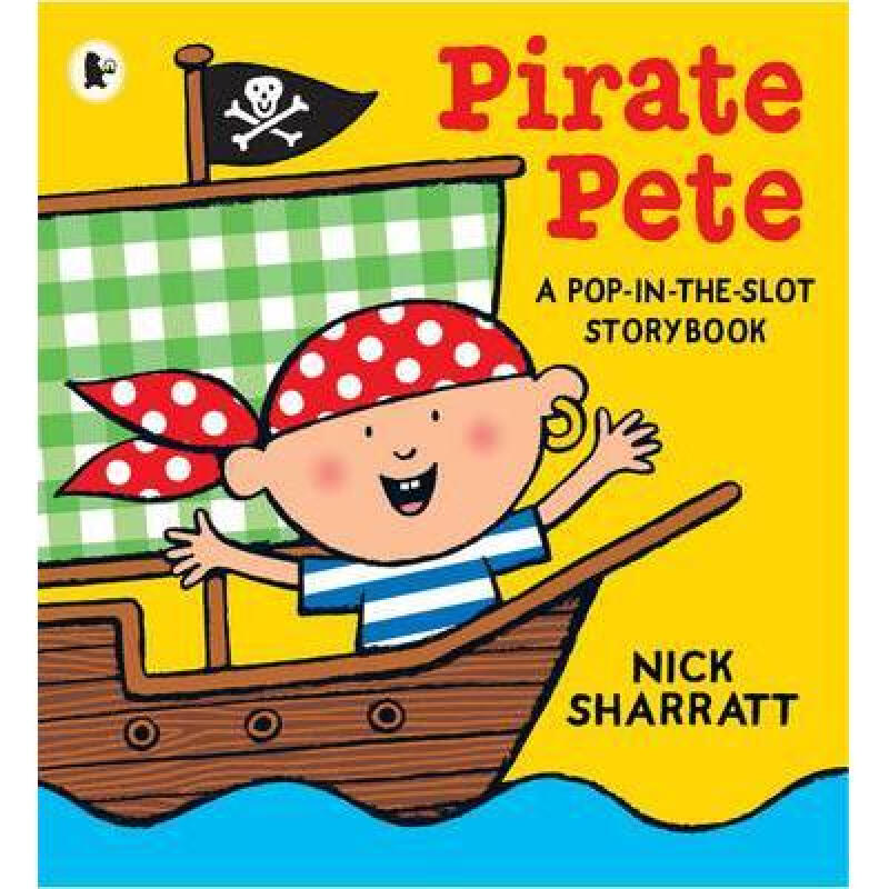 《Pirate Pete 海盗皮特》（英文原版、简装）