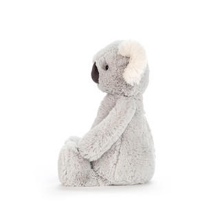 jELLYCAT 邦尼兔 害羞系列 BAS3KA 害羞树袋熊毛绒/玩具 浅灰色 18cm