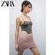 ZARA  00264340506 直领连体衣