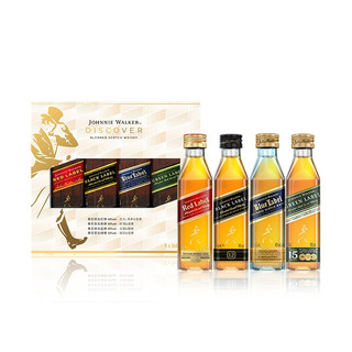 JOHNNIE WALKER 尊尼获加 绿牌 威士忌 43%vol 50ml