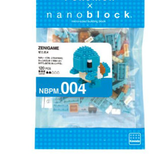nanoblock 精灵宝可梦 800574 杰尼龟