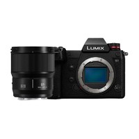 Panasonic 松下 LUMIX S1 全画幅 微单相机 黑色 85mm F1.8 定焦镜头 单头套机