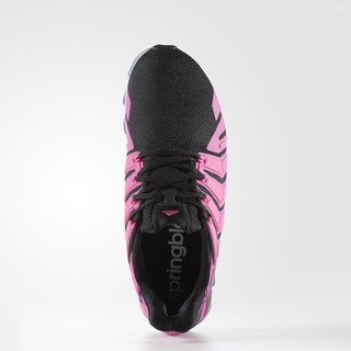 adidas 阿迪达斯 SPRINGBLADE刀锋战士系列 Springblade Pro W 女子跑鞋 AQ7566 黑色/深褐灰/玫粉 40