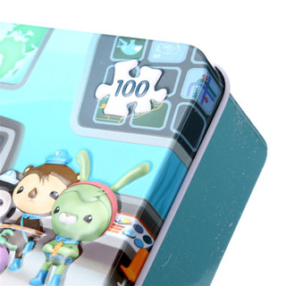 OCTONAUTS 海底小纵队 WW11-52 铁盒拼图 欢乐家族 100片