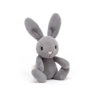jellycat邦尼兔芬苏兔子毛绒玩具蓝灰色20cm
