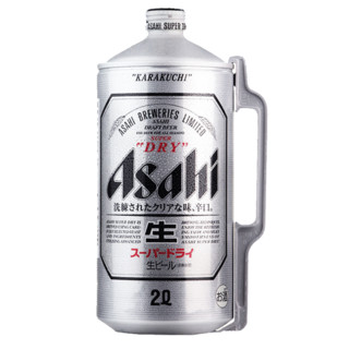 Asahi 朝日啤酒 朝日超爽 生啤酒 2L