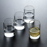 简约透明玻璃杯 300ML*4个装