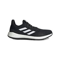 adidas 阿迪达斯 PulseBOOST HD Wntr U 中性跑鞋 EH1473 黑白 44