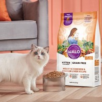 Halo 自然光环 幼猫系列-鸡肉猫粮/2.72kg
