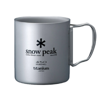 snow peak MG-053R 双层钛杯 0.45L