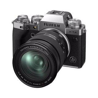 FUJIFILM 富士 X-T4 APS-C画幅 微单相机 黑色 XF 35mm F1.4 R 定焦镜头 单头套机