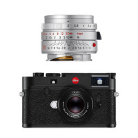 Leica 徕卡 M10 全画幅 微单相机 黑色 35mm F2.0 ASPH 定焦镜头 银色 单镜头套机