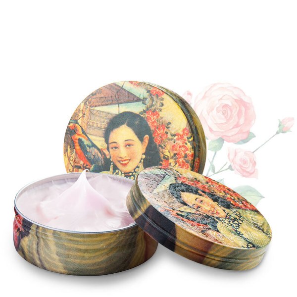 商品摩登红人 水润滋养雪花膏 妖娆玫瑰 110g