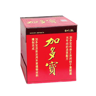 JDB 加多宝 凉茶植物饮料 1.5L*6瓶