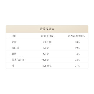 香满园 鸡蛋挂面 1kg*4袋