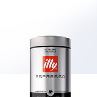 illy 意利 意式深度烘焙咖啡粉 250g/罐