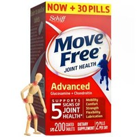 Schiff 旭福 Move Free 益节 氨糖 红瓶 200粒