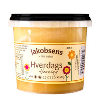 丹麦进口Jakobsens 百花结晶蜂蜜425g*2纯正天然野生土蜂蜜无添加