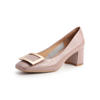 belle百丽女士牛皮革单鞋w1x1daq1粉色37