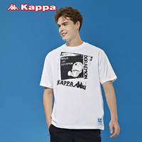 Kappa 卡帕 哆啦A梦联名 K0AX2TD67D 男女款短袖休闲T恤